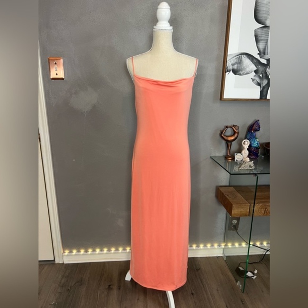 Nbd maxi dress - coral color size M